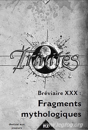 Couverture de Bréviaire XXX : Fragments Mythologiques