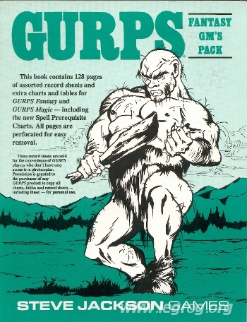 Couverture de Fantasy GM's Pack