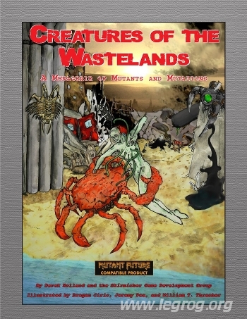 Couverture de Creatures of the Wastelands