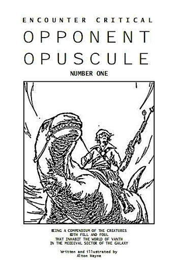 Couverture de Opponent Opuscule