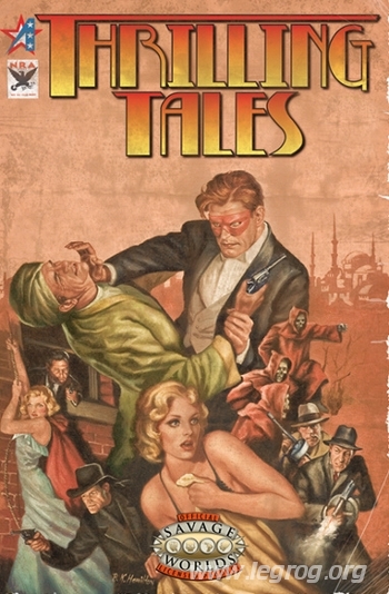 Couverture de Thrilling Tales