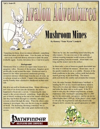 Couverture de Mushroom Mines