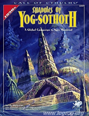 Couverture de Shadows of Yog-Sothoth