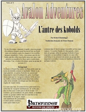 Couverture de Antre des Kobolds (L')
