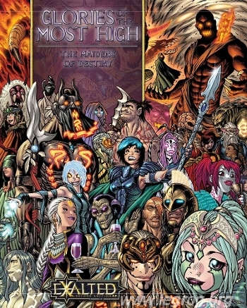 Couverture de Glories of the Most High - The Maidens of Destiny