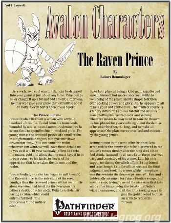 Couverture de Raven Prince (The)
