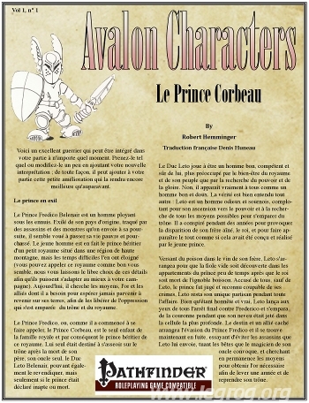 Couverture de Prince Corbeau (Le)