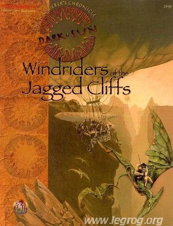 Couverture de Windriders of the Jagged Cliffs