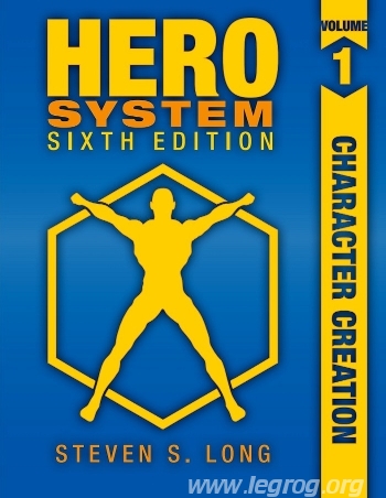 Couverture de Hero System Volume 1 : Character Creation
