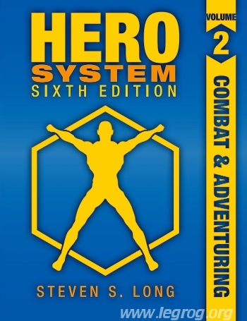 Couverture de Hero System Volume 2 : Combat & Adventuring