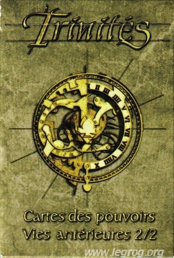 Couverture de Cartes des Pouvoirs Vies Antérieures 2/2