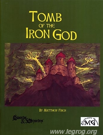 Couverture de Tomb of the Iron God