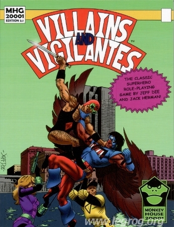 Couverture de Villains and Vigilantes