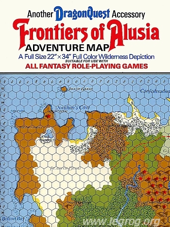 Couverture de Frontiers of Alusia