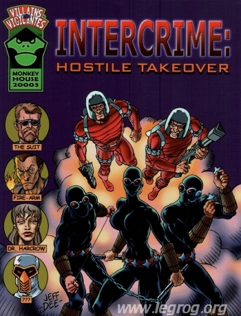 Couverture de Intercrime : Hostile Takeover