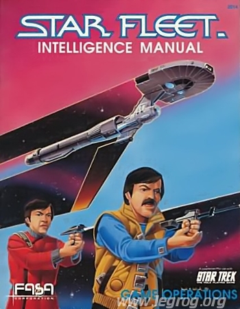 Couverture de Star Fleet - Intelligence Manual