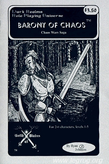 Couverture de Barony of Chaos