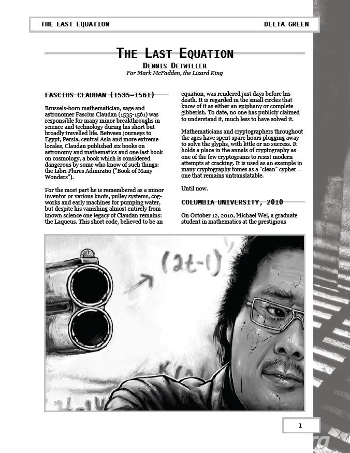 Couverture de Last Equation (The)