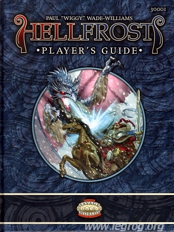 Couverture de Hellfrost Player’s Guide