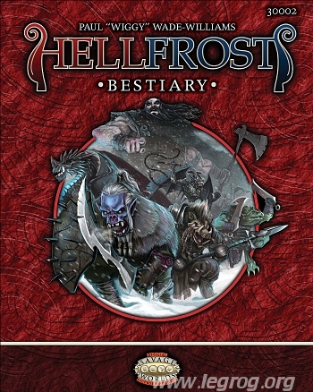Couverture de Hellfrost Bestiary