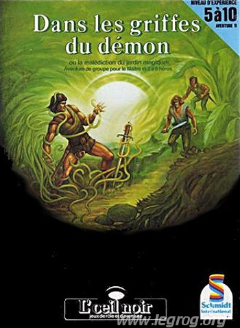 Couverture de Dans les Griffes du Démon