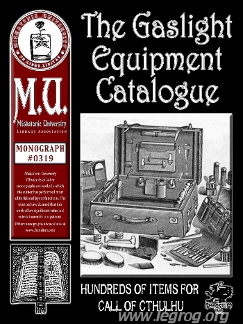 Couverture de Gaslight Equipment Catalogue (The)