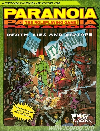 Couverture de Death, Lies, and Vidtape