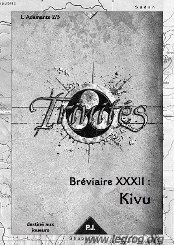 Couverture de Bréviaire XXXII : Kivu