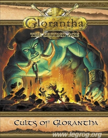 Couverture de Cults of Glorantha