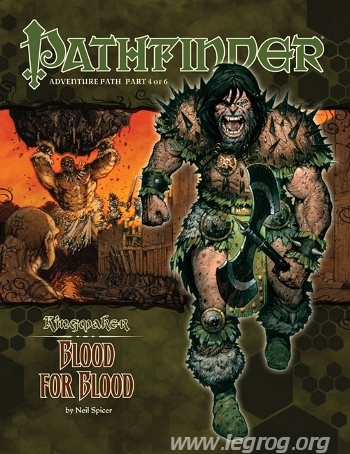 Couverture de Blood for Blood