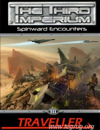 Couverture de Spinward Encounters
