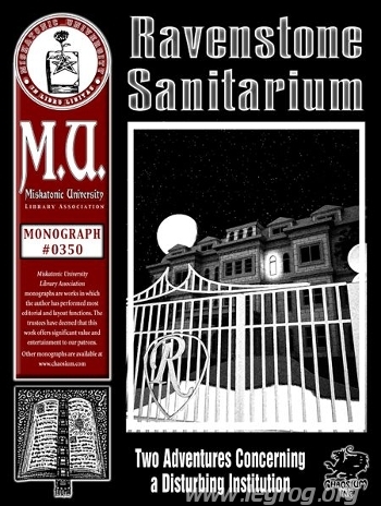 Couverture de Ravenstone Sanitarium