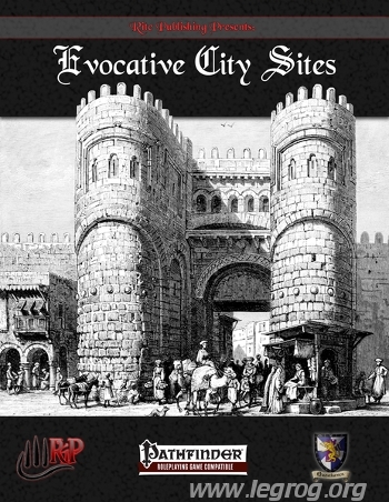 Couverture de Evocative City Sites