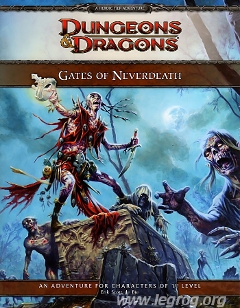 Couverture de Gates of Neverdeath