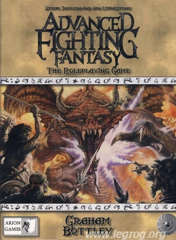 Couverture de Advanced Fighting Fantasy