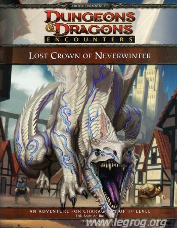 Couverture de Lost Crown of Neverwinter