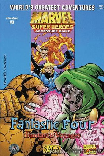 Couverture de Fantastic Four : Fantastic Voyages