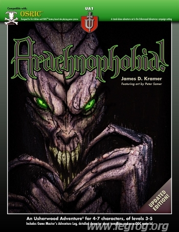 Couverture de UA1 - Arachnophobia !