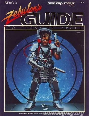 Couverture de SFAC3 - Zebulon's Guide to Frontier Space