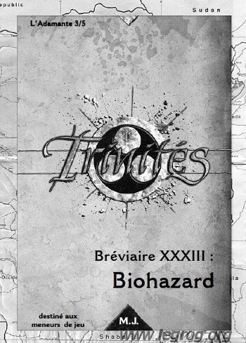 Couverture de Bréviaire XXXIII : Biohazard