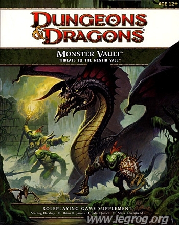 Couverture de Monster Vault - Threats to the Nentir Vale