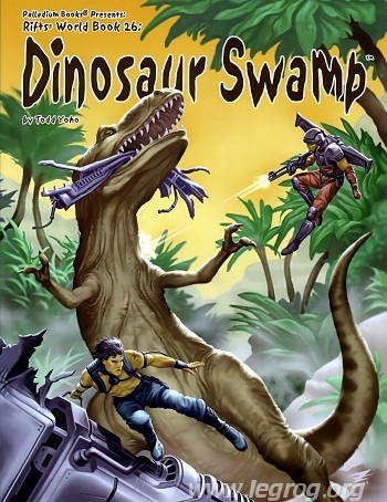 Couverture de Dinosaur Swamp