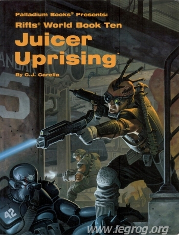 Couverture de Juicer Uprising