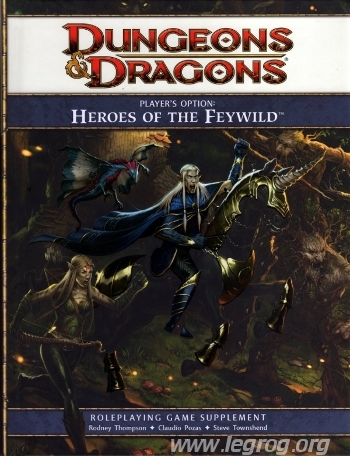Couverture de Heroes of the Feywild