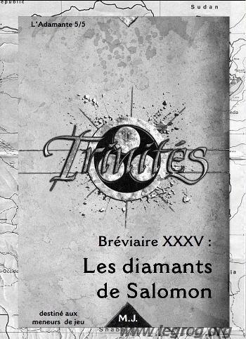 Couverture de Bréviaire XXXV : Les Diamants de Salomon