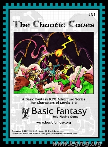 Couverture de JN1 - The Chaotic Caves