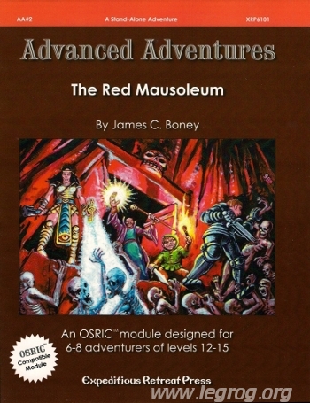Couverture de AA2 - The Red Mausoleum