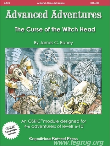 Couverture de AA3 - The Curse of the Witch Head