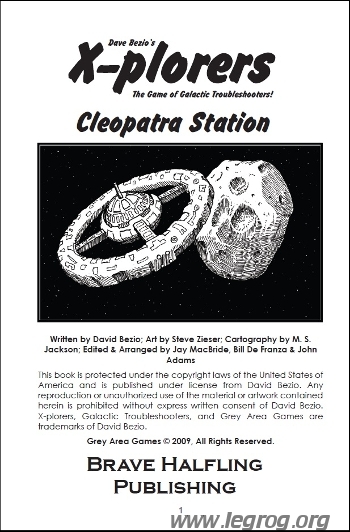 Couverture de Cleopatra Station