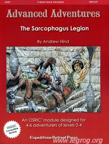 Couverture de AA7 - The Sarcophagus Legion